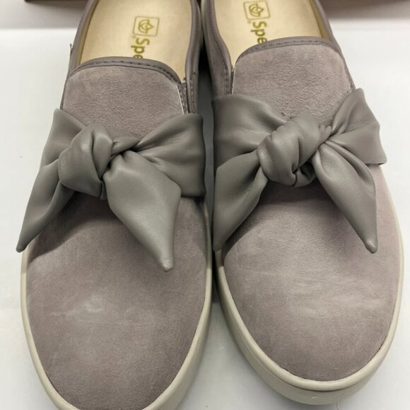 New in Box Spenco Women's Barbados Slide Mule in Dove Grey Size 12 - Picture 3 of 6